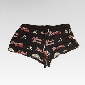 Atlanta Braves Women's Navy Pajama Shorts